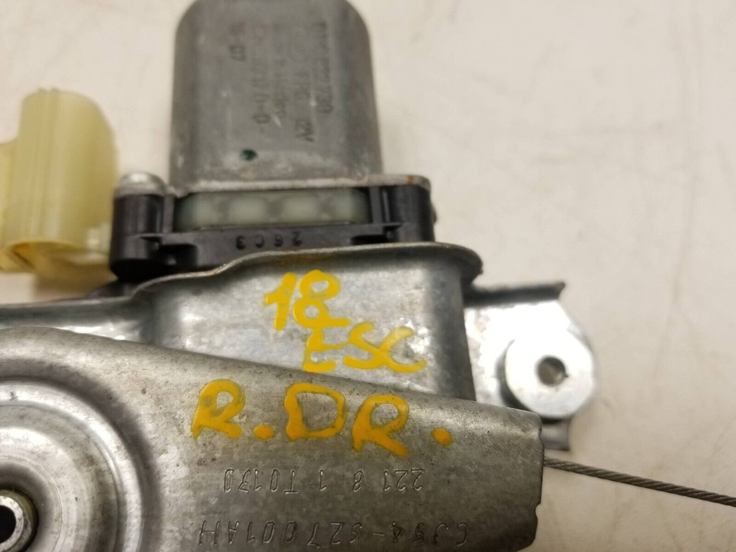 17 18 19 Ford Escape Window Regulator W/ Motor Rear Left Driver Side OEM