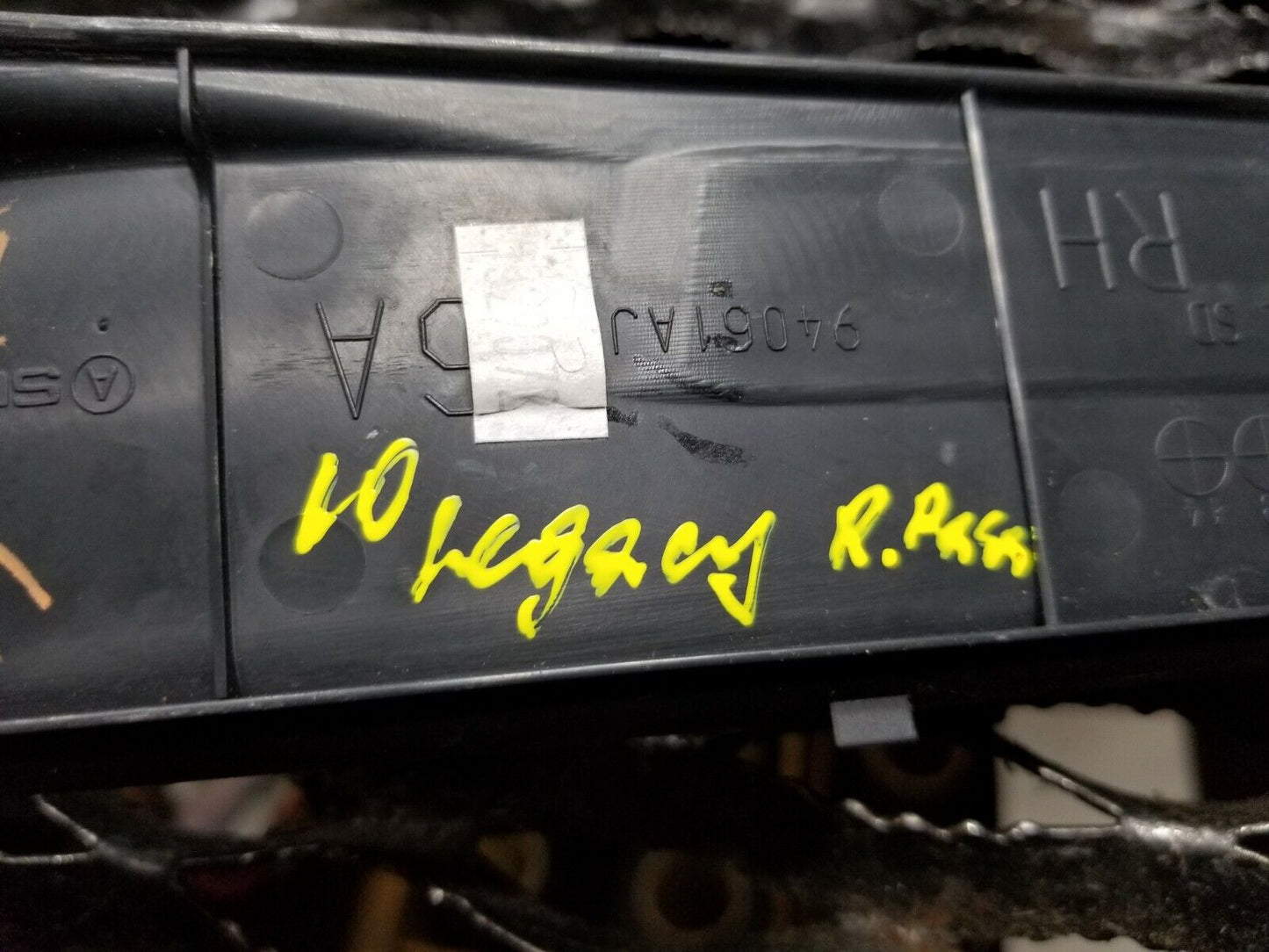 10 11 12 13 14 Subaru Legacy Rear Sill Scuff Plate Trim Right Pass Side OEM