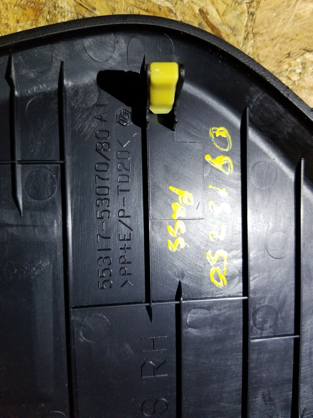 09 10 11 12 13 Lexus IS250 Front Right Passenger Side Dash End Cap Cover OEM