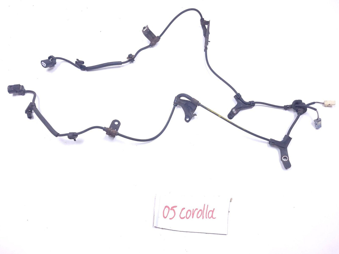 03 - 08 Toyota Corolla Rear ABS Speed Sensor Wire Harness Pair 88266-12680 OEM