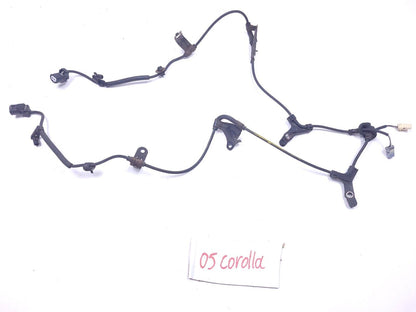 03 - 08 Toyota Corolla Rear ABS Speed Sensor Wire Harness Pair 88266-12680 OEM