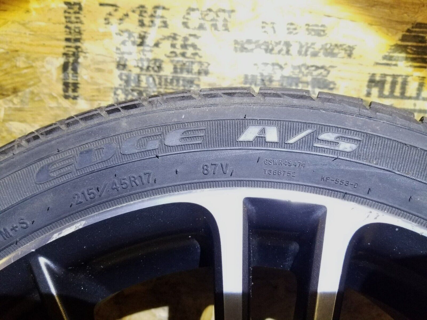 13 14 15 16 Scion Fr-s Wheel Rim 17x7j 17" R17 & Tire 215/45r17 OEM