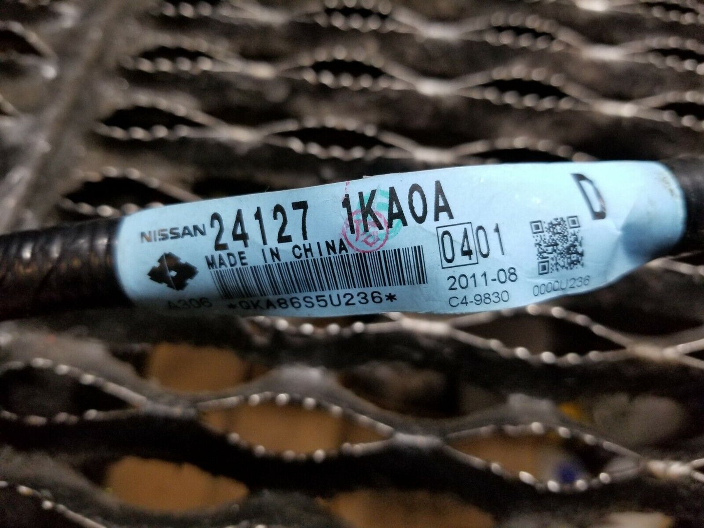 11 12 13 14 Nissan Juke Door Wire Harness Rear Left Driver Side OEM