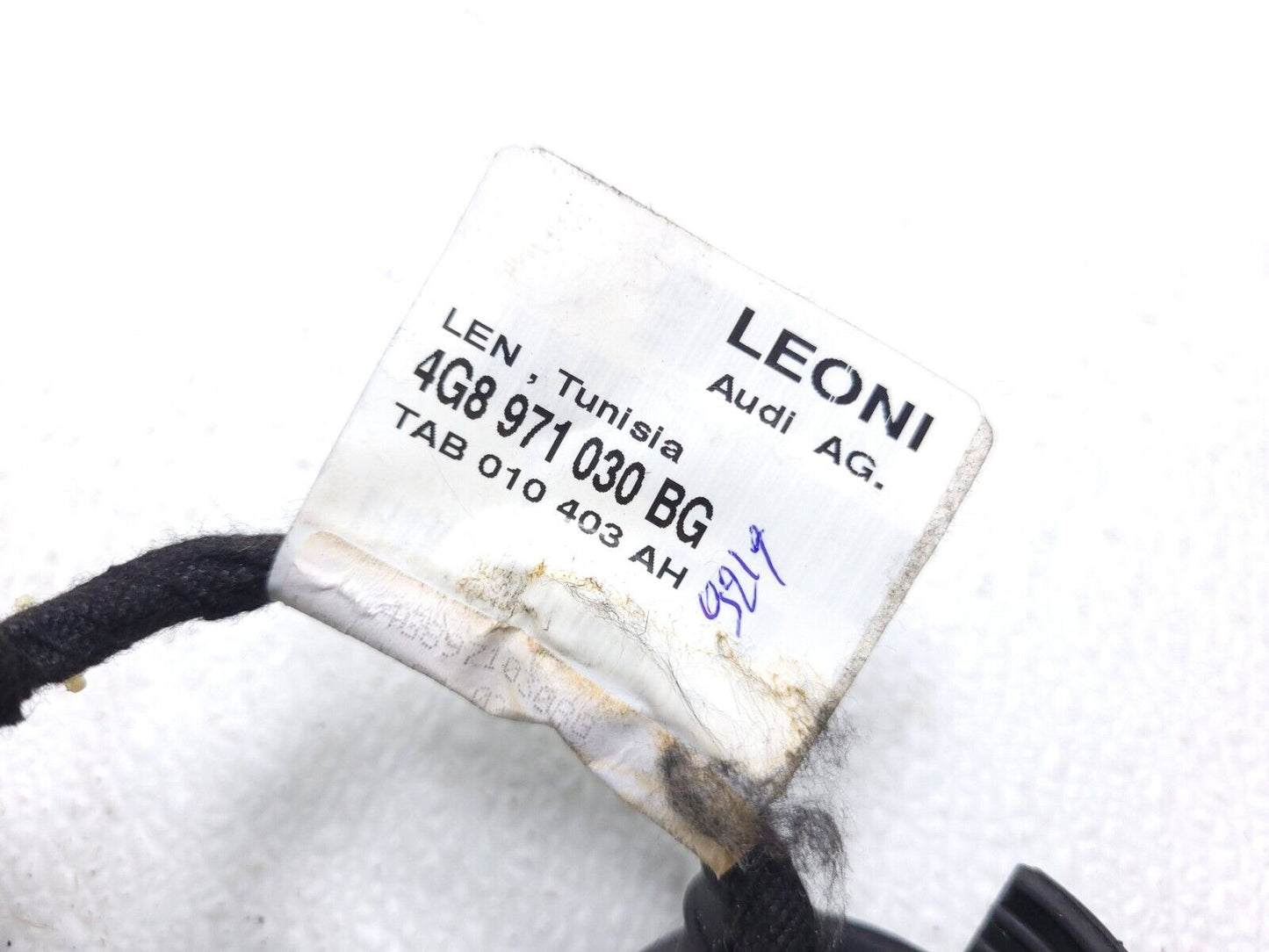 12 13 14 15 16 17 Audi A7 Door Wire Harness Front Right Passenger Side OEM