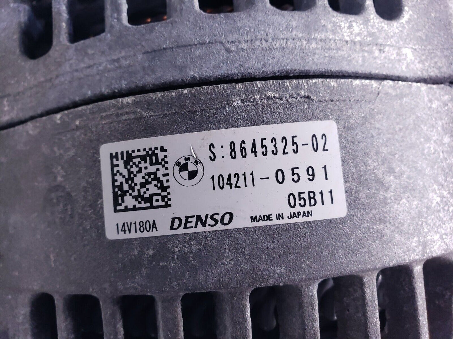 2017 - 2019 BMW F20 F30 Alternator  OEM
