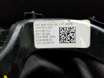 14 15 16 17 Jeep Cherokee Steering Column Cover Trim Leather Black OEM