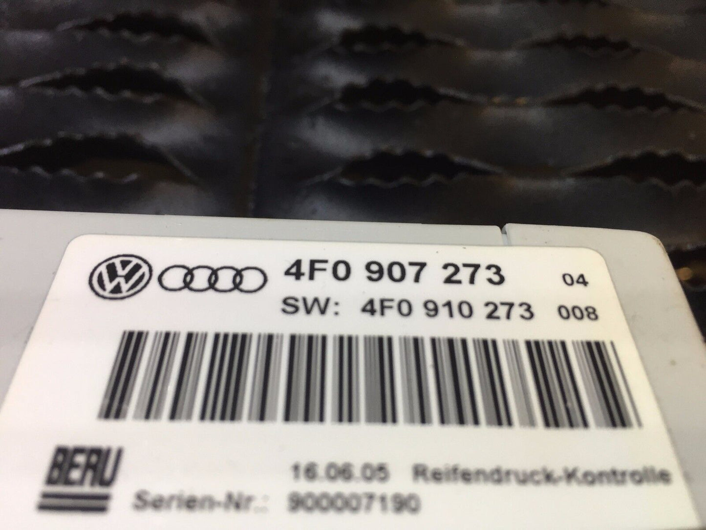 05 06 07 08 Audi A6 C6 Suspension Tpms Control Module 4f0907273 OEM