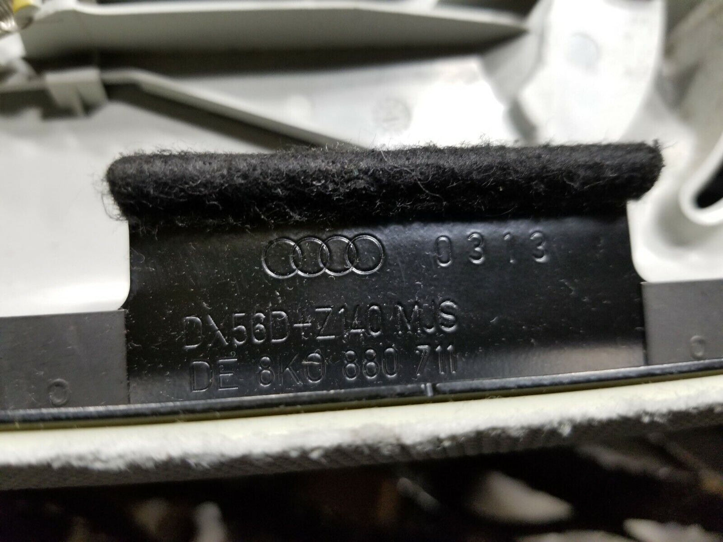 13 14 15 Audi A4 Sedan Left Driver B Pillar Trim Panel OEM