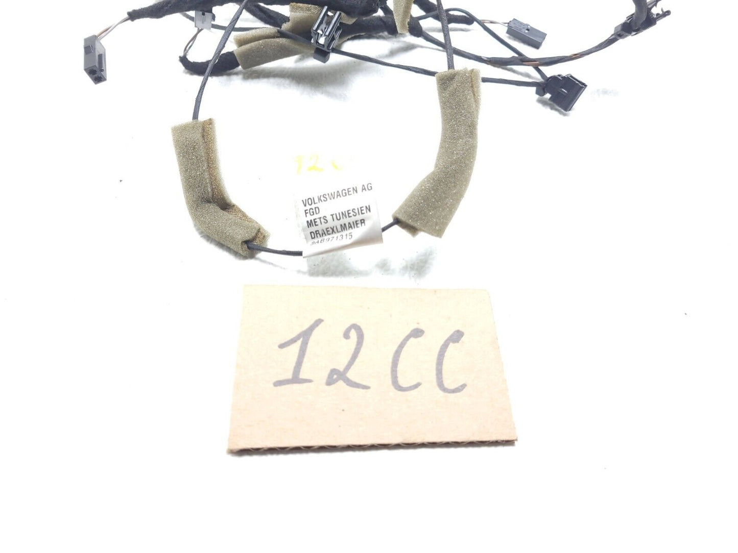 09 10 11 12 Volkswagen Cc Center Console Wire Harness 3ab971315 OEM