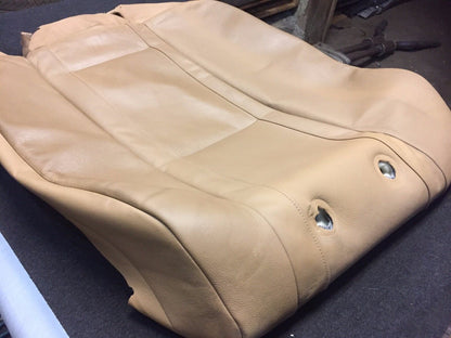 02 03 04 05 BMW 745i E65 Rear Right Passenger Side Back Upper Leather Seat OEM
