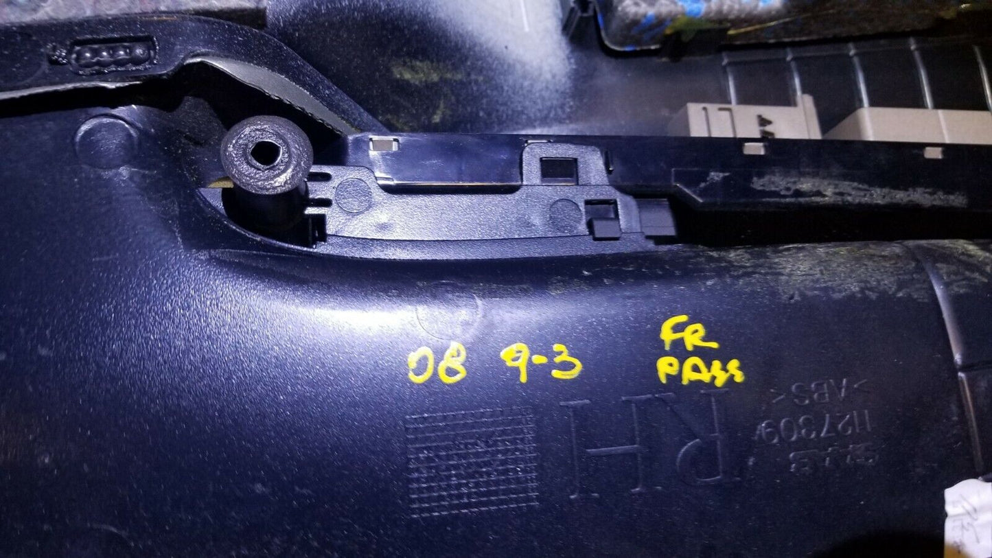 08 09 10 11 Saab 93 9-3 Front Right Pass Door Trim Panel OEM