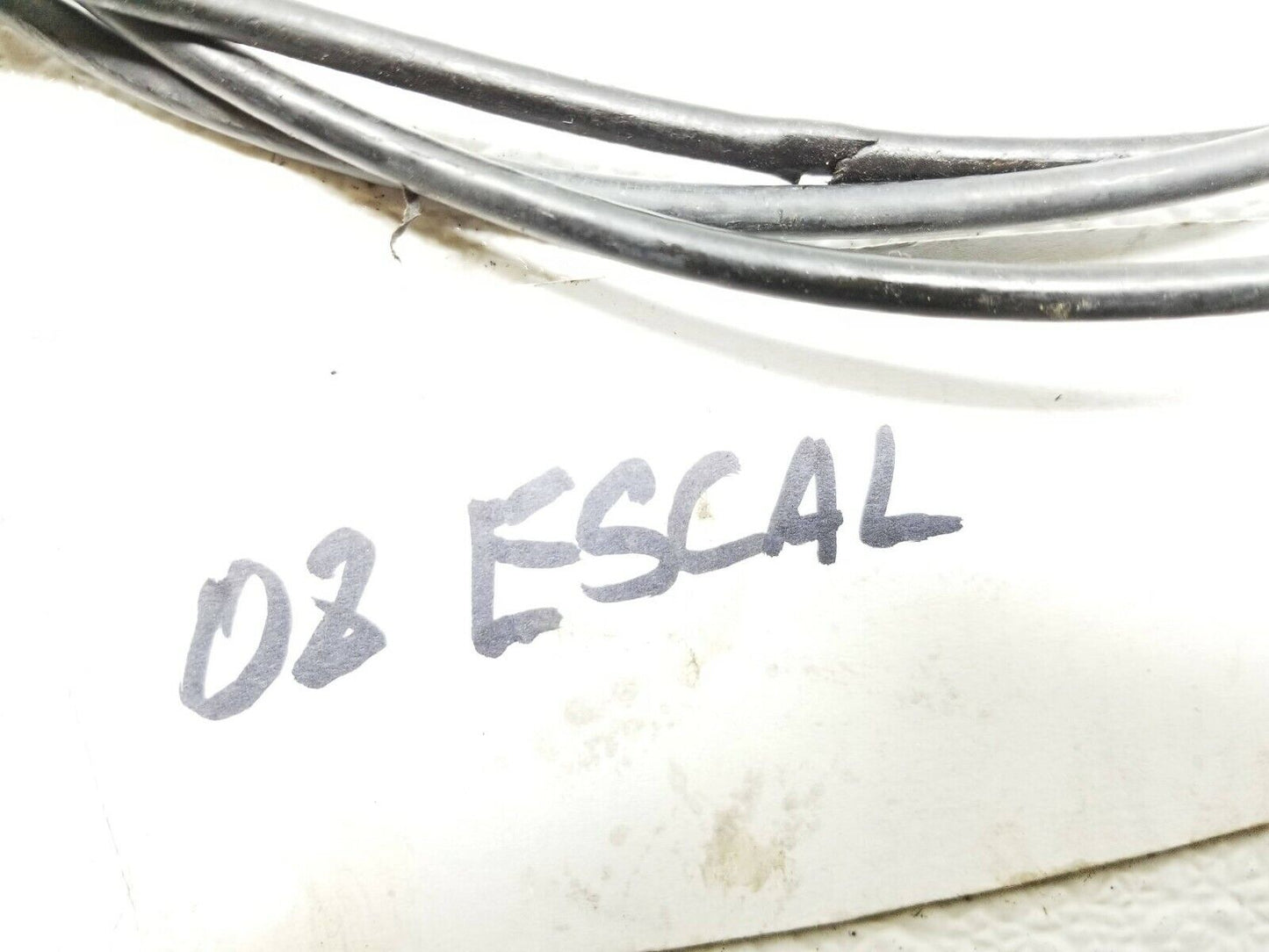 08 09 10 11 12 13 14 Escalade Hood Release Cable W/ Lever Handle OEM