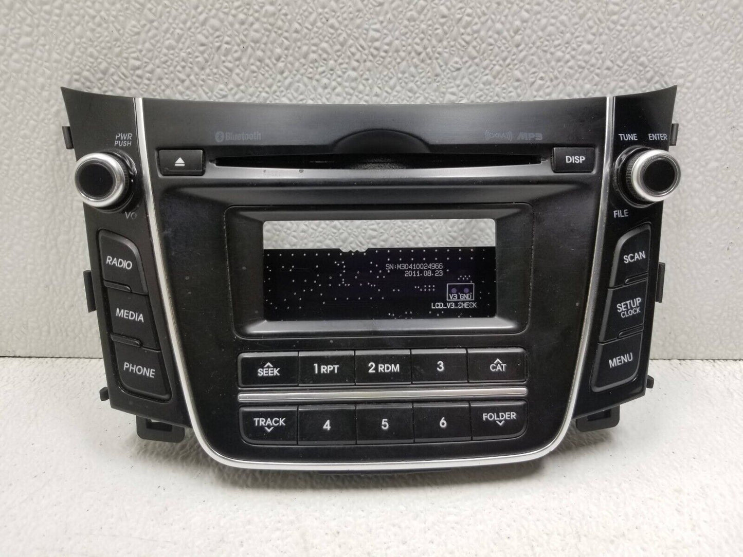 14 15 16 17 Hyundai Elantra Gt Cd Radio Control Mask Face OEM