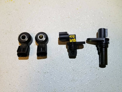 07 08 09 10 11 Cadillac DTS 4.6l Knock Crankshaft Camshaft Sensor 4pcs OEM