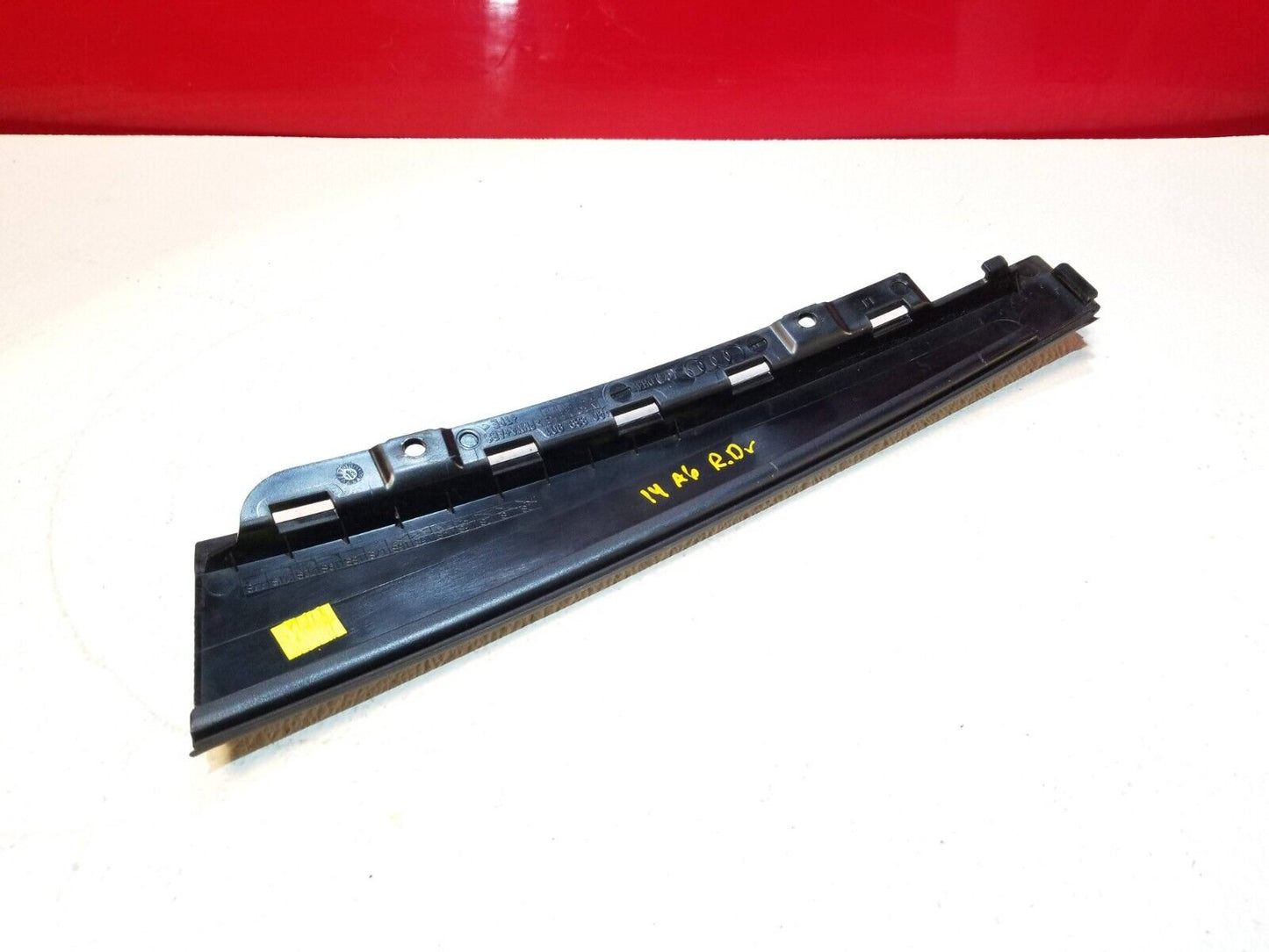 12 13 14 15 Audi A6 Rear Left Driver Side Door Exterior Pillar Molding Trim OEM