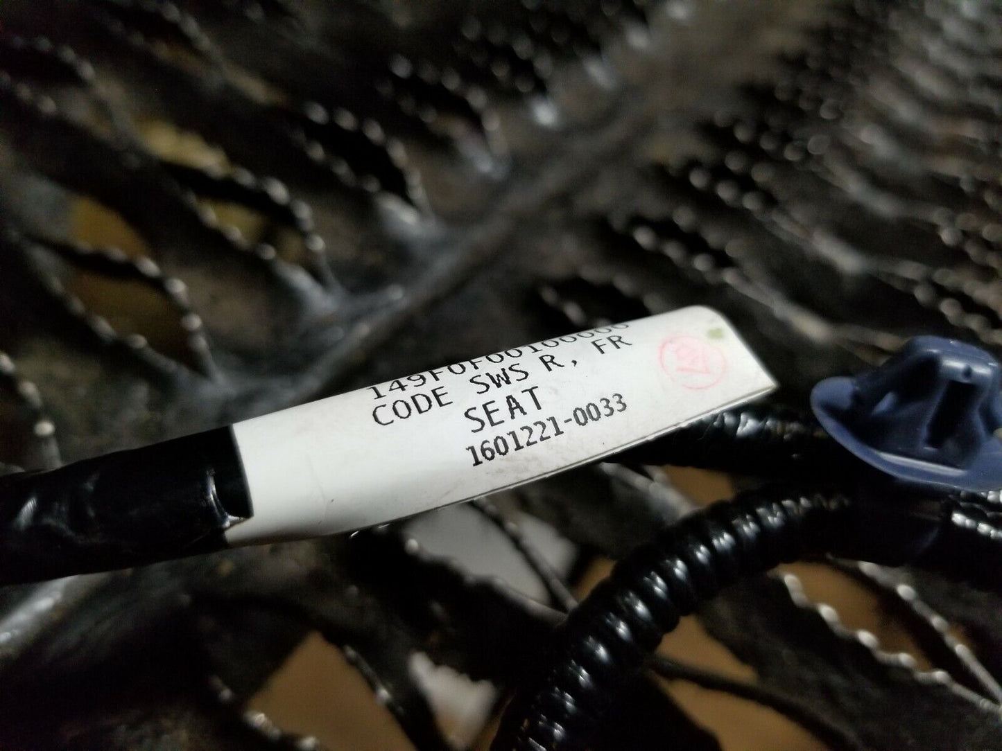 15 16 17 Honda Fit Front Right Passenger Seat Wire Harness OEM 26k Miles