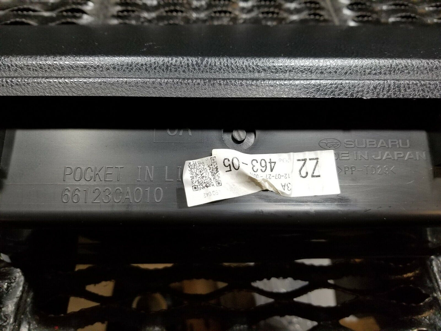 13 14 15 16 Scion Fr-s Glove Box Lid OEM 71k Miles
