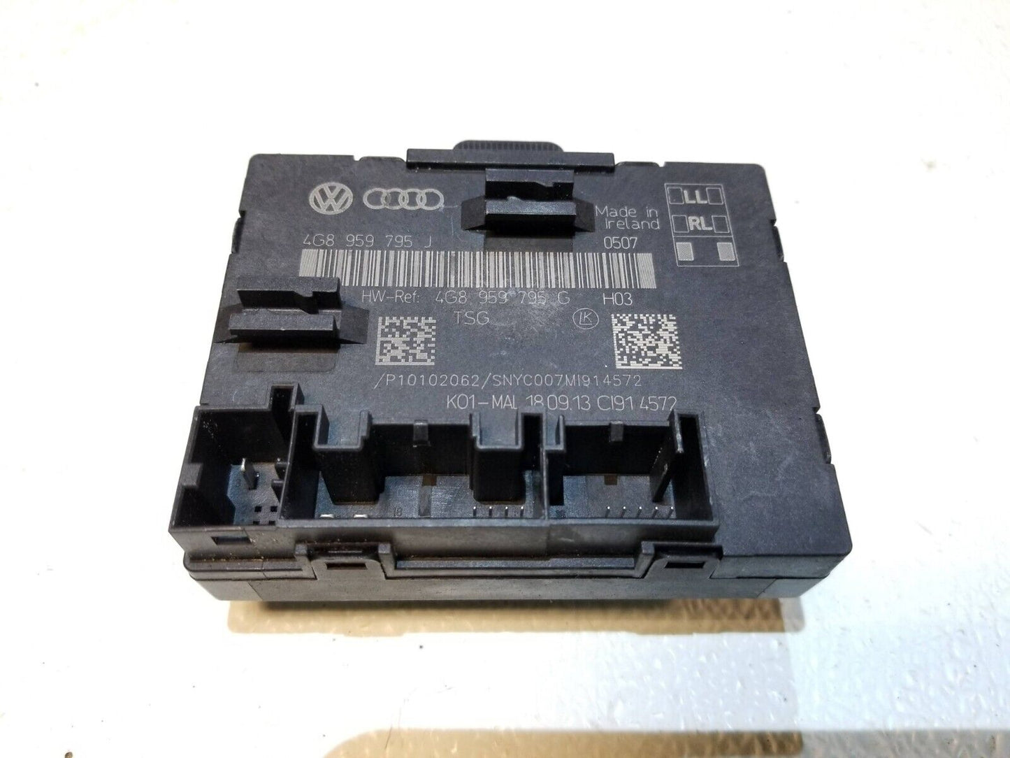 12 13 14 15 Audi A6 Rear Left Driver Side Door Computer Control Module OEM