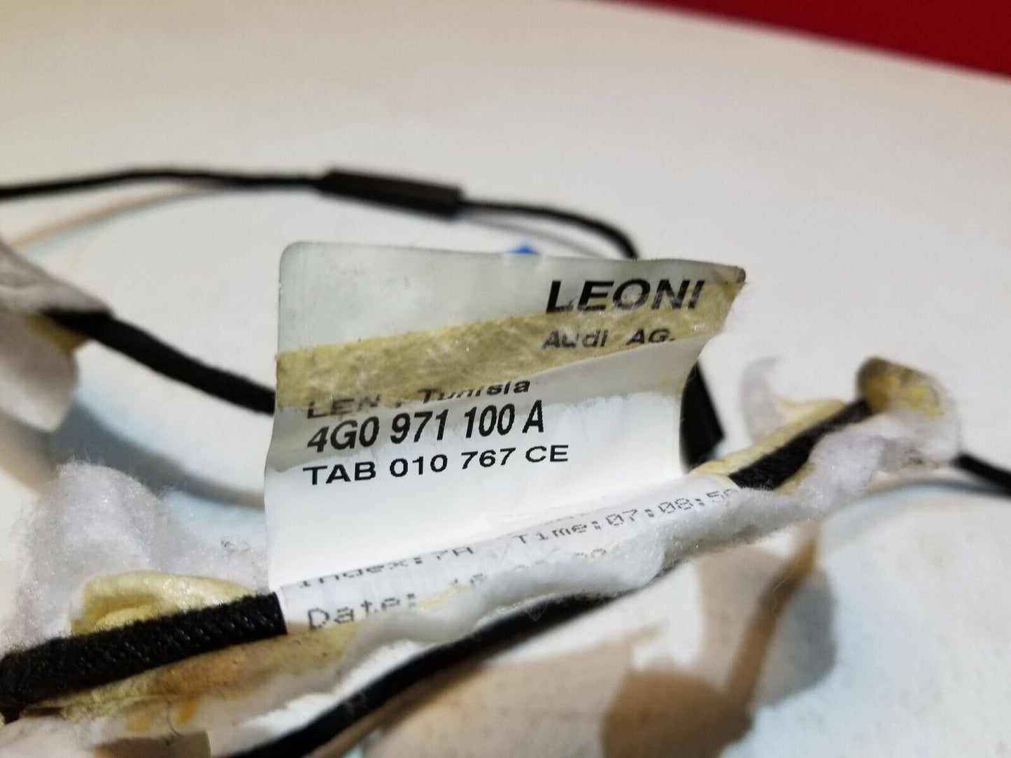 12 13 14 15 Audi A6 Roof Headliner Cable Wire Wiring Harness 4g0971100a OEM