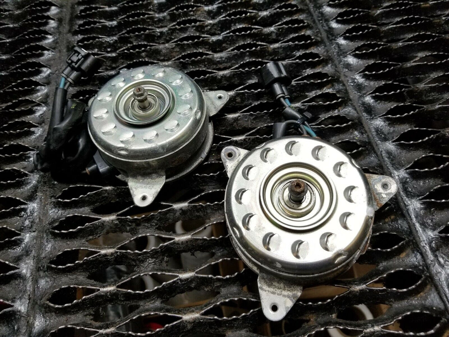 14 15 Infiniti Q40 Radiator Cooling Fan Motor 2pcs OEM