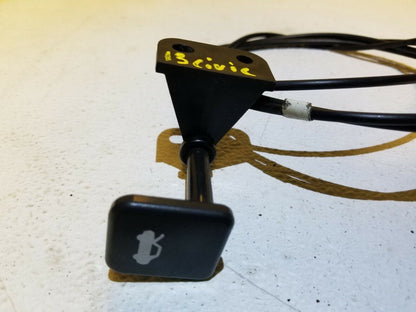 13 14 15 Honda Civic  Hood Release Handle W/ Cable OEM 89k