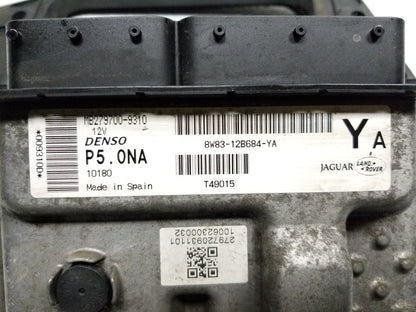 10 11 12 13 Jaguar XJ Ecu Ecm Engine Control Module W/ Bracket OEM 86k Miles