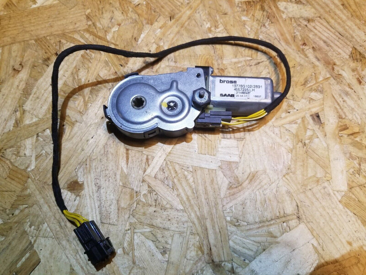 06 07 08 09 Saab 9-5 Aero Front Left Driver Seat Recline Motor OEM
