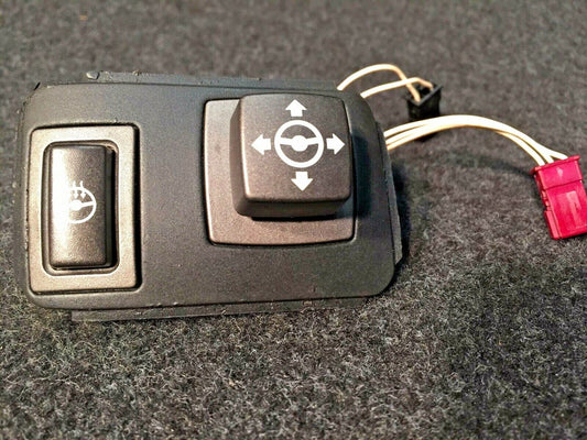 02 03 04 05 BMW 745i 745li E65 E66 Steering Wheel Adlustment & Heat Switch OEM