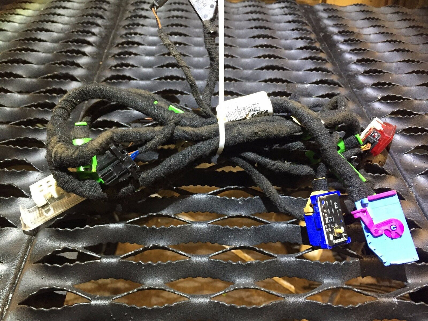 05 06 07 08 Audi A6 C6 Front Left Driver Door Panel Wire Harness 4f1971035 OEM