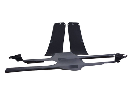 12-19 Volkswagen Passat Left & Right B Pillar Trim Cover & Scuff Plate 4pcs OEM