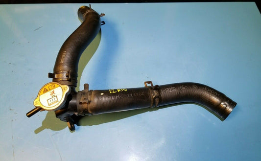 12 13 14 15 Kia Rio Radiator Filler Cap Housing & Hose Pipe OEM 54k