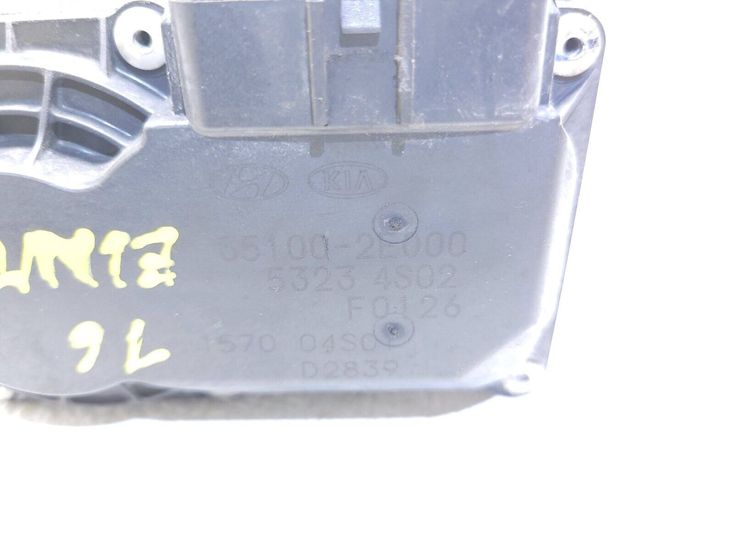 14 15 16 Hyundai Elantra Throttle Body 35100-2e000 OEM