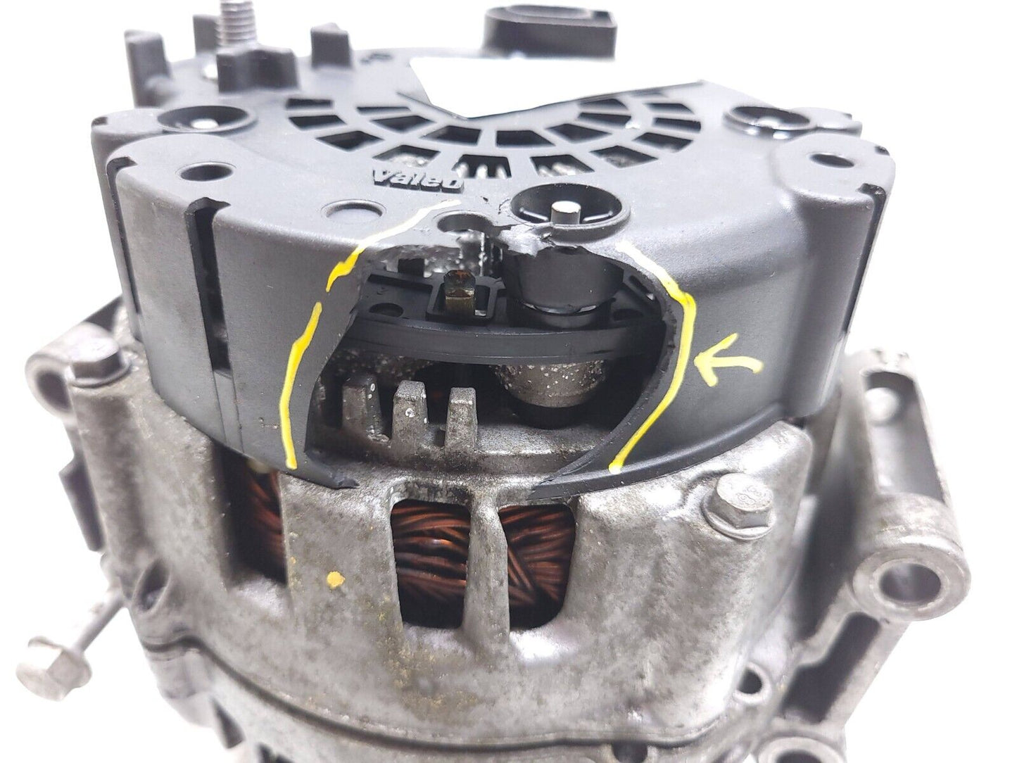 13 14 15 16 Audi A4 S4 Alternator 06e903018l **has Damage** OEM