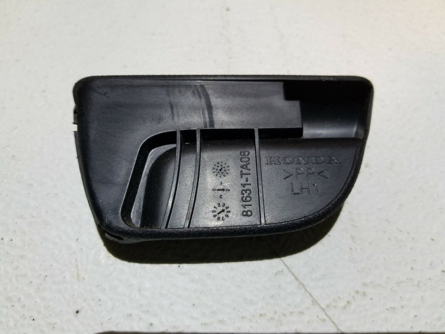 13 14 15 Honda Civic Sdn Front Driver Seat Side Trim W/ Adjust Knob 6pcs OEM 89k