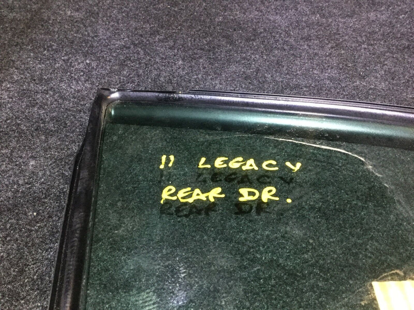 10 11 12 13 14 Subaru Legacy Sedan Rear Left Driver Door Vent Window Glass OEM