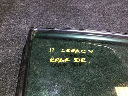 10 11 12 13 14 Subaru Legacy Sedan Rear Left Driver Door Vent Window Glass OEM