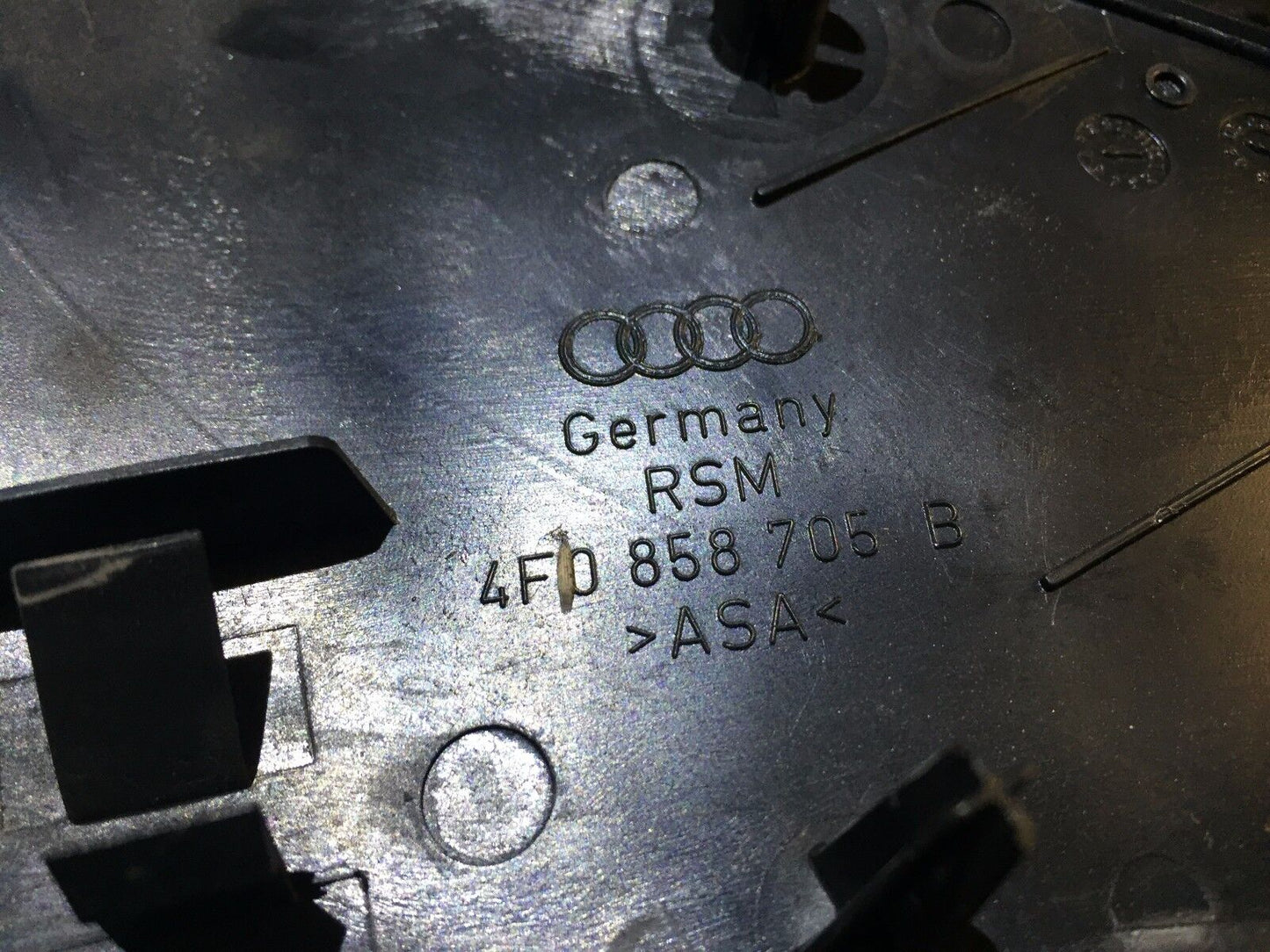 05 06 07 08 Audi A6 C6 Driver Side View Mirror Trim Cover OEM