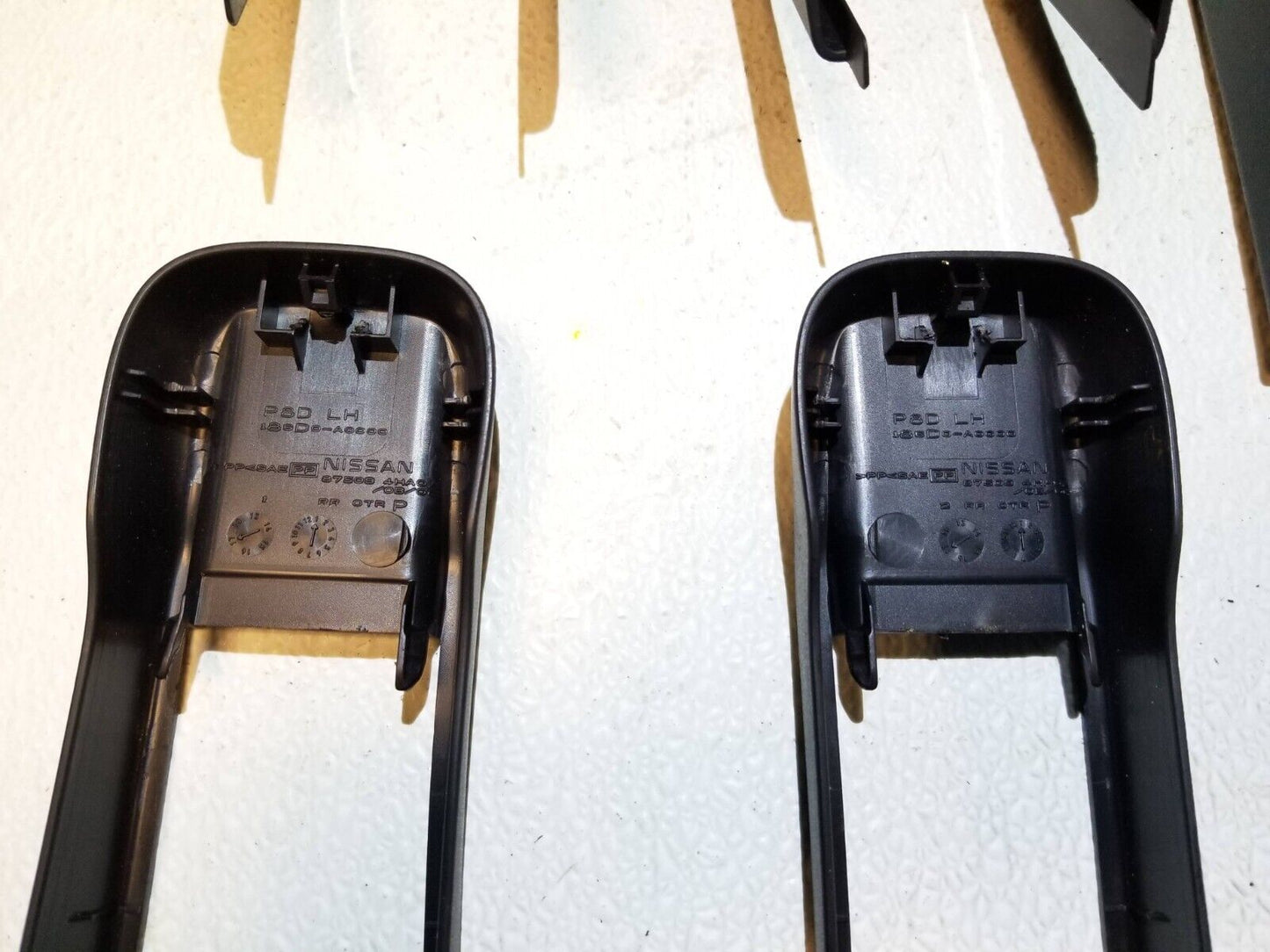 15 16 17 18 19 Infiniti Q50 Seat Track Rail Trim Cover 7pcs OEM