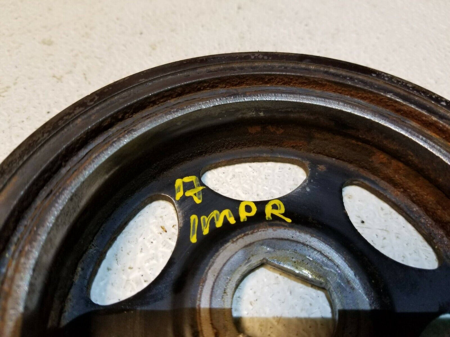 17 18 19 Subaru Impreza 2.0l Crankshaft Pulley OEM 64k Miles