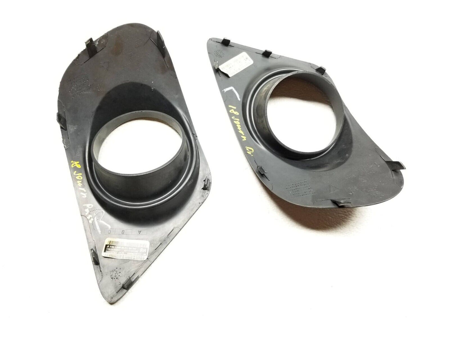 2012 - 2018 Dodge Journey Fog Light Bezel Trim Left & Right 2pcs OEM
