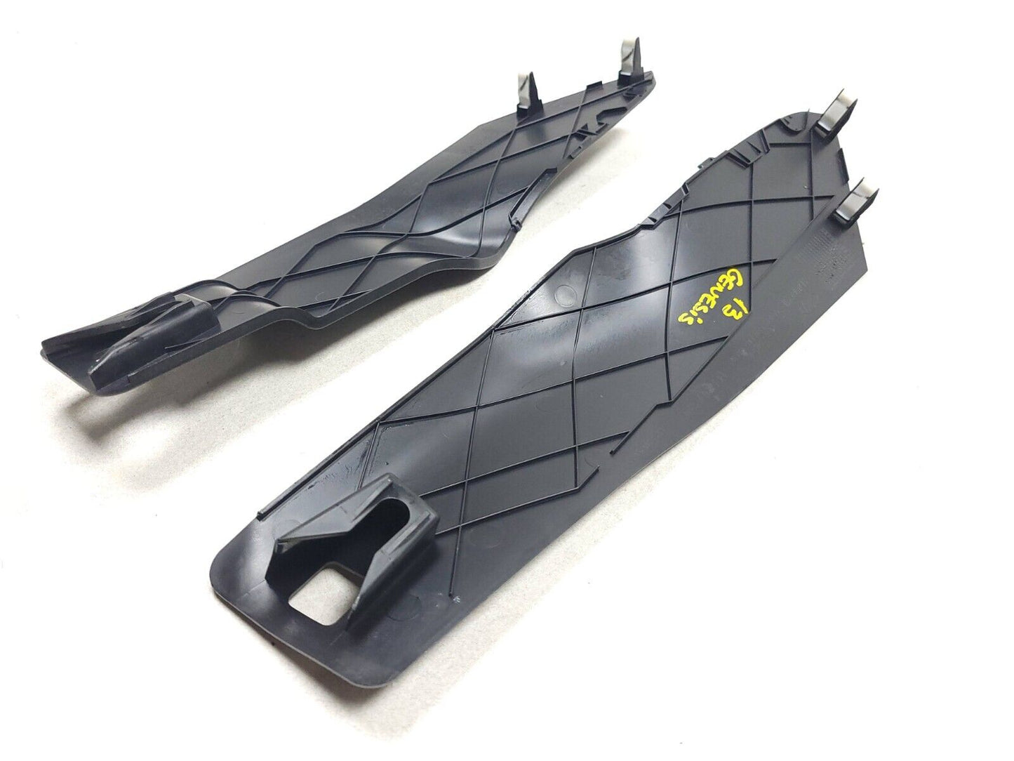 2013-2016 Genesis Coupe Center Console Trim Panel Left & Right Pair OEM