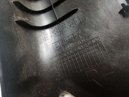 16 17 18 19 20 Chevrolet Camaro Windshield Pillar Trim Cover Pass Right OEM 47k