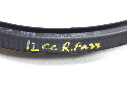 09 10 11 12 Volkswagen Cc Door Weatherstrip Seal Rear Right Passenger Side OEM