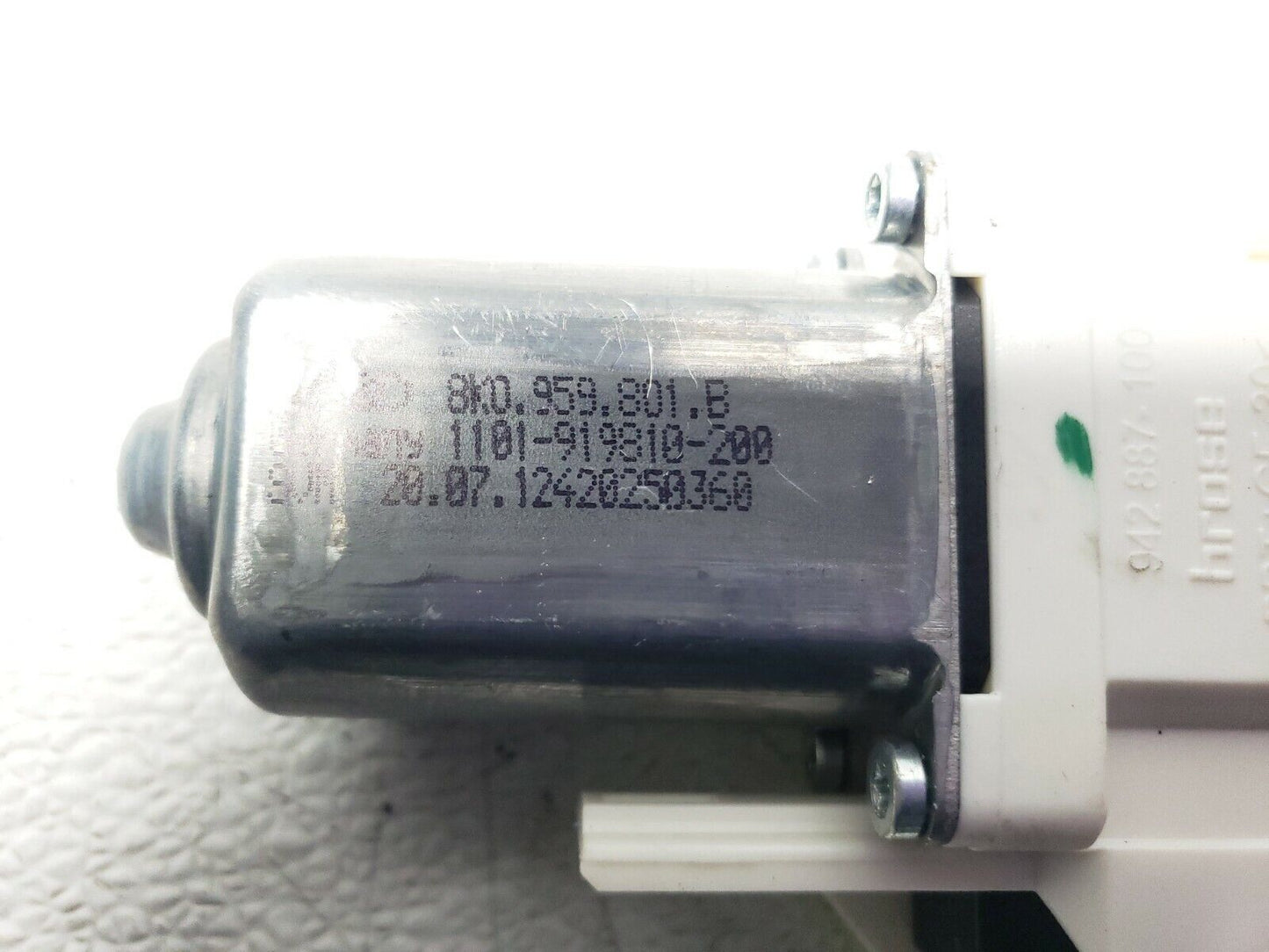 10 11 12 Audi Q5 Front Left Driver Door Window Regulator Motor OEM 72k Miles