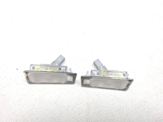 14 15 16 Hyundai Elantra Sedan Rear License Plate Lamp Light  OEM