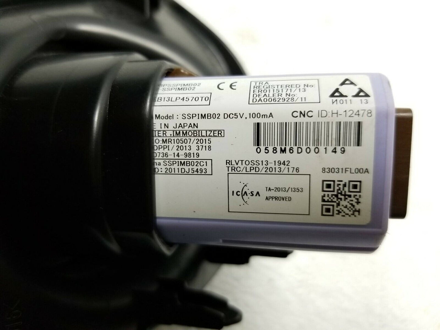 17 18 19 Subaru Impreza Sport Engine Start Stop Switch OEM 64k Miles