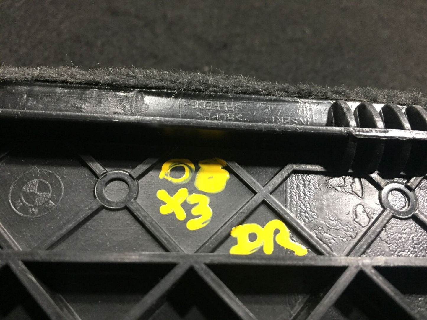 04 - 09 BMW X3 E83 Trunk Cargo Floor Storage Compartment Tray Lid Cover OEM D34