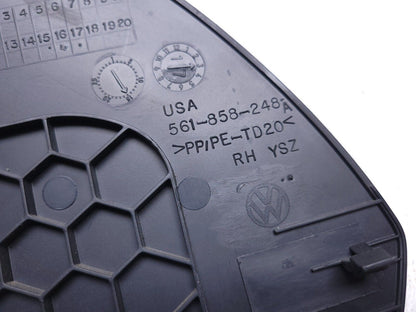 12-19 Volkswagen Passat Dash End Cap Cover Passenger Side Right OEM