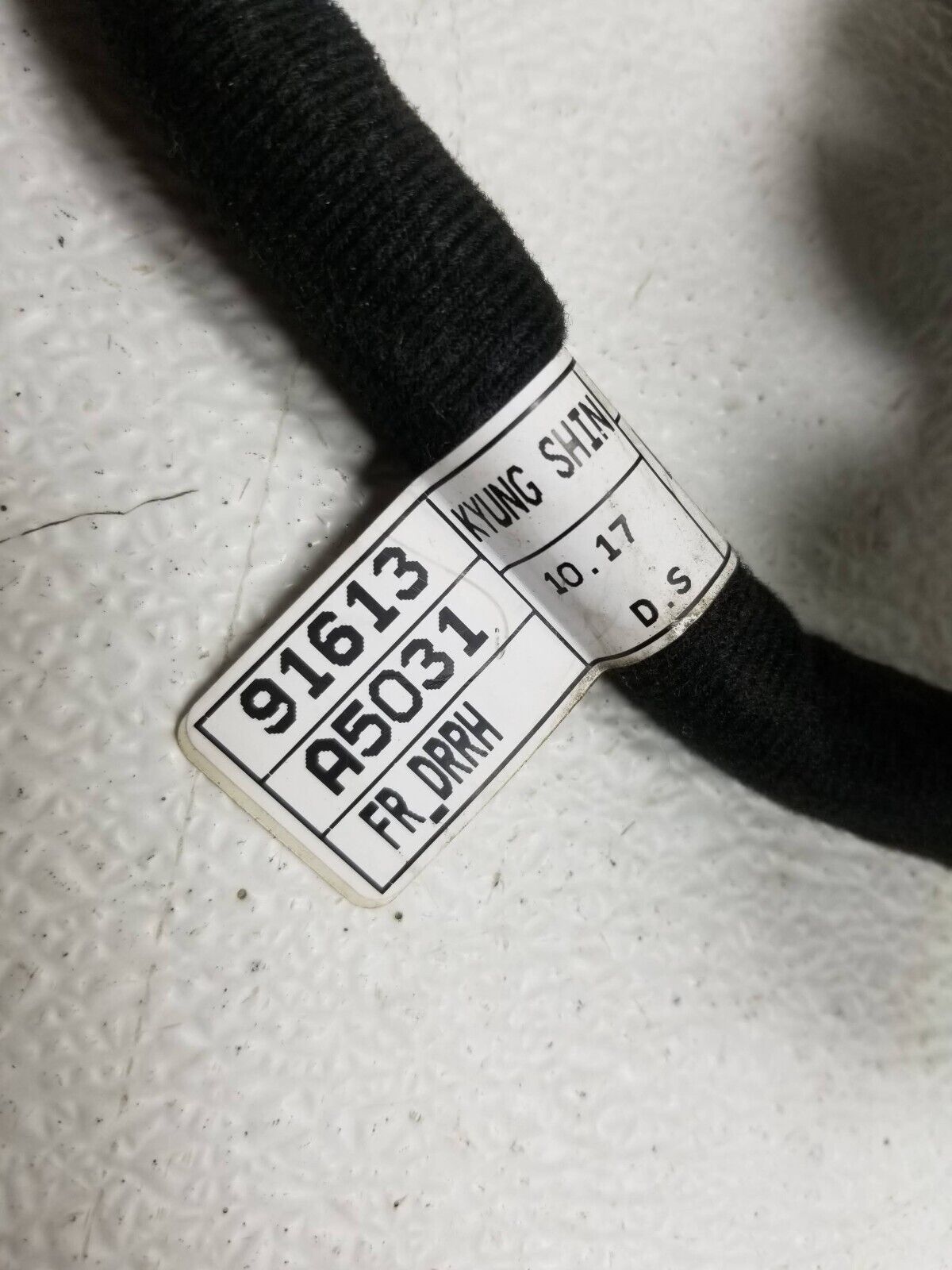 14 15 16 17 Hyundai Elantra Gt Door Wire Harness Front Right Passenger Side OEM