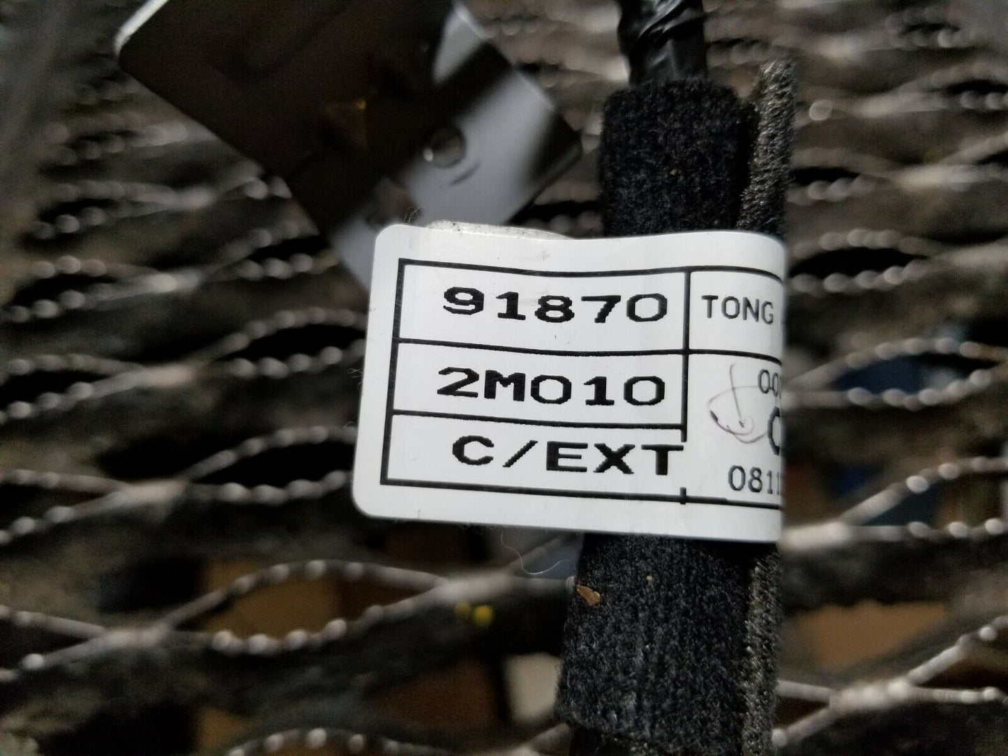 10 11 12 Hyundai Genesis Coupe Center Console Wire Harness OEM